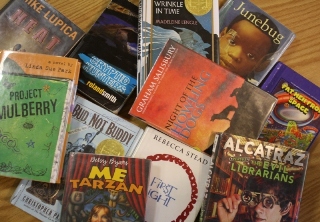 Library books